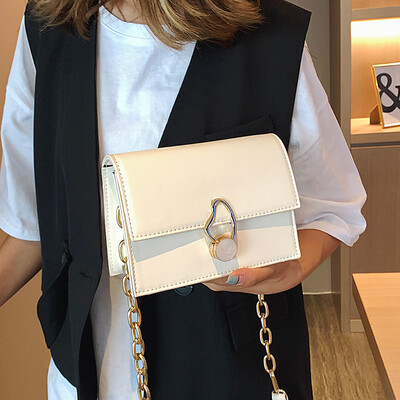 

High-end versatile foreign gas chain bag female bag 2019 new fashion shoulder bag summer small fresh slanting small bag