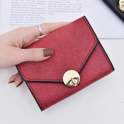 

Super Fire 2019 wallet short simple Joker fashion small fresh 30 retro student mini wallet