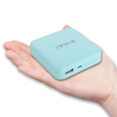 

BH-YDDY001 Mini Block External Power Bank 6000mAh Portable Charger - Blue