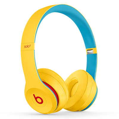 

Beats Solo3 Wireless Headset Bluetooth Wireless Headset Phone Headset Gaming Headset - College Yellow MV8U2PAA