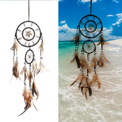 

Greensen Dreamcatcher Feather Shell Crafts Dream Catcher Wind Chimes Gift Wall Hanging Home Decor