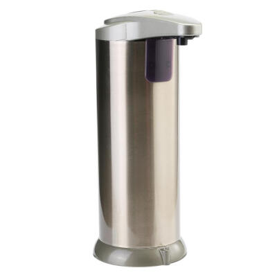 

Stainless Steel Liquid Soap Dispenser 280mL Smart Sensor Sanitizer Bottle