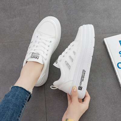 

White-white shoes womens shoes new style summer new style summer casual mesh summer breathable board shoes summer new style