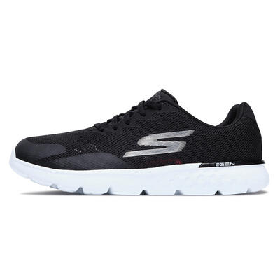 

Skechers lightweight shock absorption fashion breathable mesh casual white shoes female models 15299 black white 36