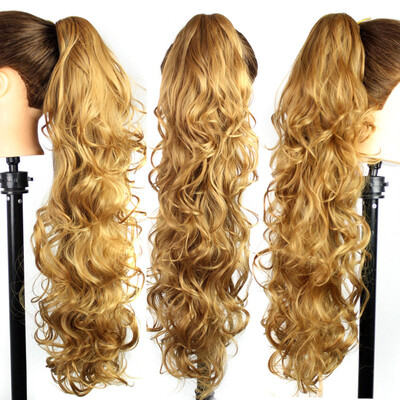 

〖Follure〗Clip-in Women Curly Tail Hair Fake Synthetic Horsetail Wig accessory
