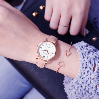 

2019 Simple Women Watches Fashion Ladies Minimalist Leather Band Quartz Wristwatches Female Clock Relogio Feminino Montre Femme