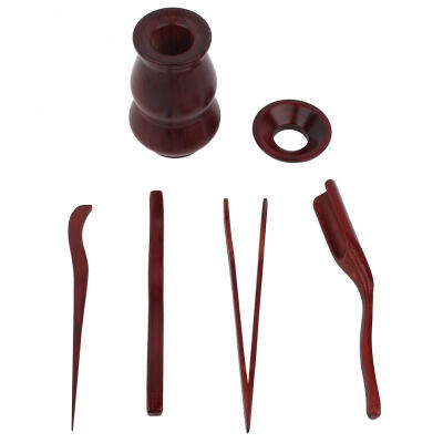 

Greensen Six Sets Of Natural Tea Ceremony Kung Fu Tea Set Accessories Tea Bucket Gourd tea bucket