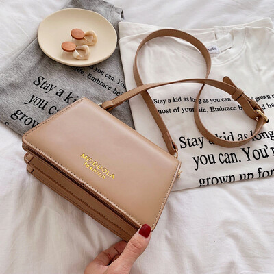

Small bag female new Korean fashion retro Messenger bag wild personality single shoulder small square bag