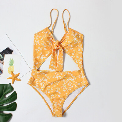 

Roseonmyhand Womens Sexy Solid Costume Padded Swimsuit Monokini Bikini Sets Swimwear