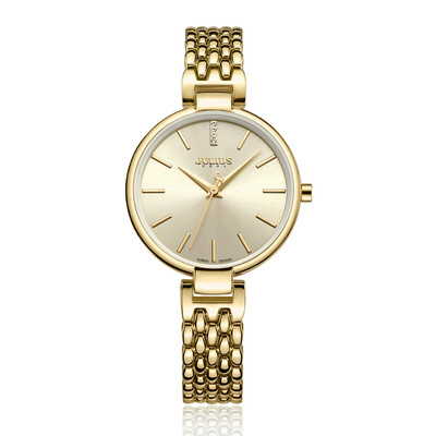 

Watch womens simple temperament fashion Korean students steel bracelet watch waterproof ladies watch