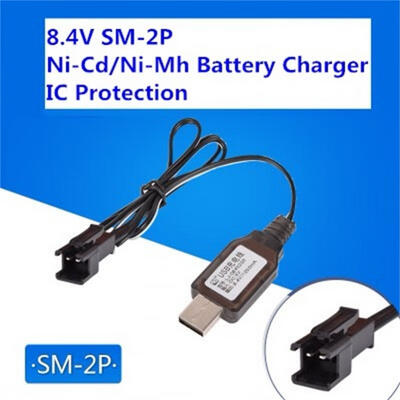 

SM-2P 84V Positive USB Charger Cable Built-in Ni-CdNi-Mh with Protected IC For RC Battery Toys Car Ship Robot Battery Charge