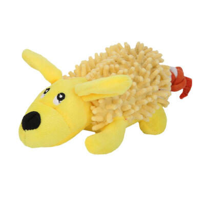 

Pet Dog Toys Sound Plush Dog Shape Mop Training Chew Toys Tease Dog Toys