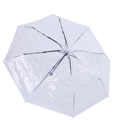 

Greensen Fashionable Animal Pattern Portable Transparent Automatic Three Folds Folding Rain Umbrella