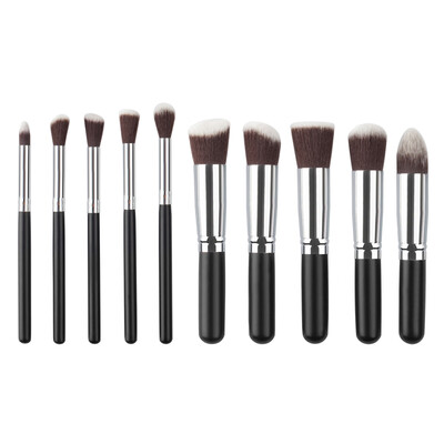 

10pcs Pro Cosmetic Makeup Tool Brush Set Eyeshadow Blush Brushes Tools