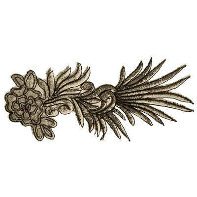 

Flower Embroidery Applique Patches Lace Fabric DIY Sew Patch Clothes Decor