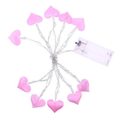 

LED Love Heart Light Fairy String Chain Lamp Battery Power Christmas Decor