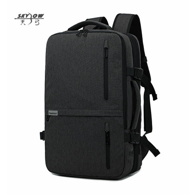

Multi-function shoulder bag fashion mens Oxford Brake chain business backpack bag