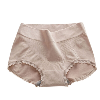 

Toponeto Women Panties High Waist Female Underwear Waist Control Ladies Brief