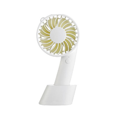 

Portable Mini Fan USB Small Desktop Silent Holdable Fans Green