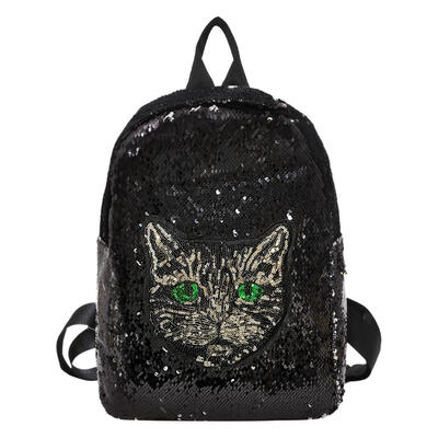 

Cute Sequins Animal Pattern Travel Backpacks Women Knapsack School Bags