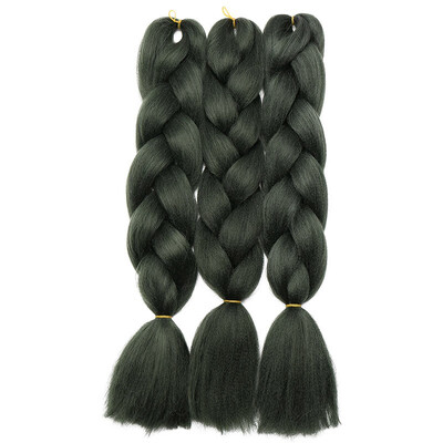 

3 Packs Braiding Hair Ombre for crochet Hair Weave with Synthetic&Twist Braiding Hair Extensions
