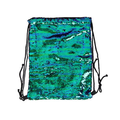 

Chic Mermaid Backpack Sports Drawstring Outdoors Sequins Bling