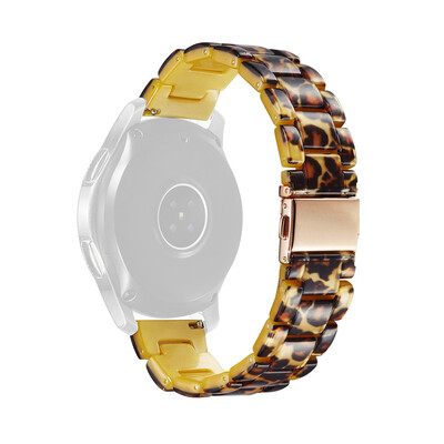 

〖Follure〗Luxury Crystal Resin Agate Beads Watch Band Strap For Samsung Galaxy watch 46mm
