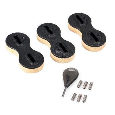 

3 PCS Fushion Fin Box Plug Extra Fin Key 9MM Fin Screws Set