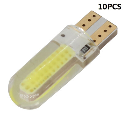 

10PCS T10 158 194 168 W5W COB 20 smd Silica Gel Led Car Interior Door Light Bulb