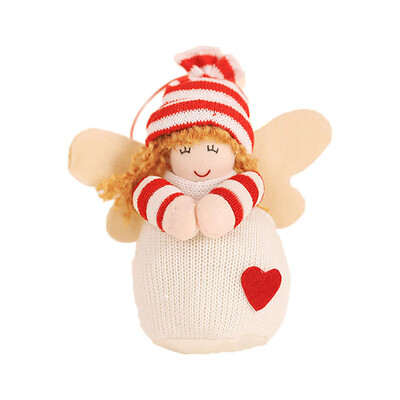 

1 Merry Christmas Cloth Doll Home Tree Decoration Children Gifts Pendant Party
