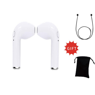 

Bluetooth Earphones Ear buds Wireless Headset TWS Double Twins Stereo Music Headphone For iPhone 6 Samsung Android Xiaomi Huawei