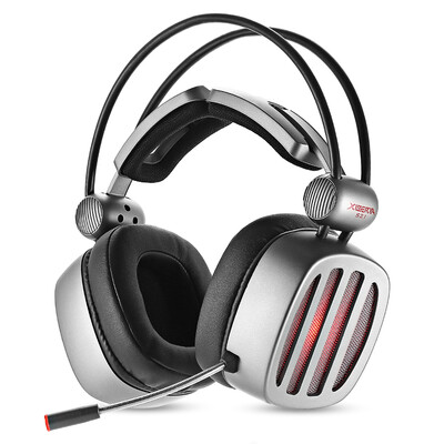 

XIBERIA S21 Gaming Headset Surround Sound with Microphone Volume Control LED&Mute