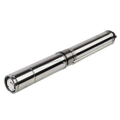 

220v 1500w Stainless Steel Deep Well Pump with Controller Silver