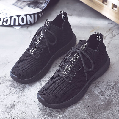 

White shoes women 2019 summer new sneakers summer red tide shoes Joker mesh breathable running white shoes