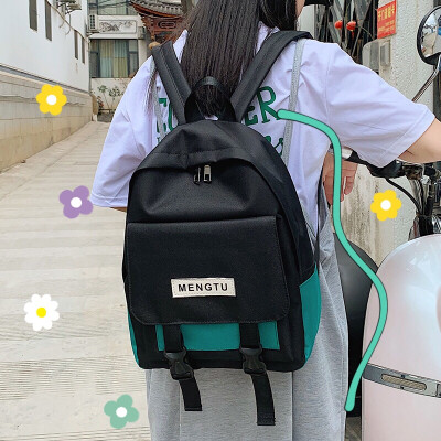 

Wu Li Gu Feels Backpack Girl Student Ins Wind Backpack Travel Girl Backpack Korean version High School Chao Baidu