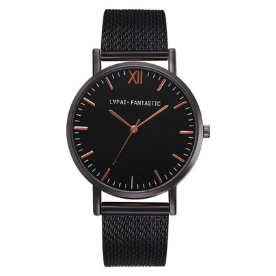 

Lvpai Dropshiping Fashion Rose Gold Mesh Band Creative Marble Wrist Watch Casual Women Watches Brand Quartz Gift Relogio 533