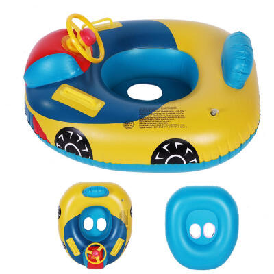 

Greensen Inflatable Car Baby Kids Toddler Swimming Float Seat Boat Pool Swimming Ring
