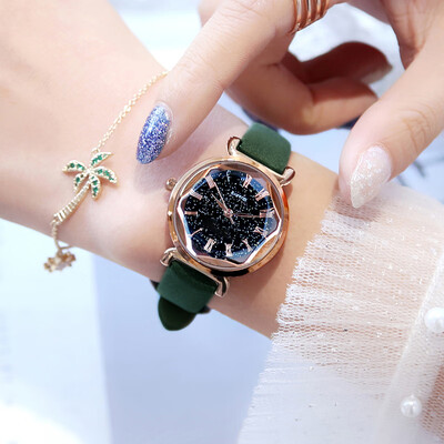 

Ins Wind Shake with chic Wind Korean Fashion Simple Star Womens Watch Student Watch Quartz Watch