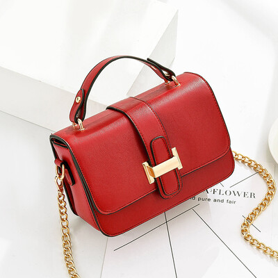 

Summer Single Shoulder LadiesChaozhou Korean Ins Baitao Chain Slant Bag Fashion Simple