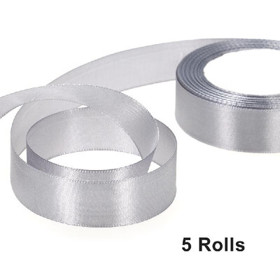 

25 YardsRoll 25mm Width Silk Satin Ribbon DIY Wedding Party Decoration Bow Crafts Invitation Card Gift Wrapping Christmas Ribbons