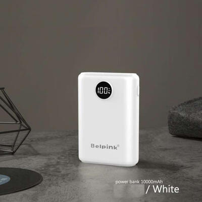 

BP936S Mini Portable 10000mAh Power Bank Lightweight Three-Port Input Charger With Digital Display