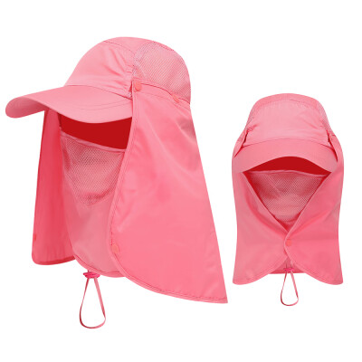 

Outdoor Sport Hiking Visor Hat UV Protection Face Neck Cover Fishing Sun Protection Cap