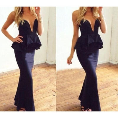 

New Sexy Women Sleeveless Prom Ball Cocktail Party Dress Formal Evening Gown