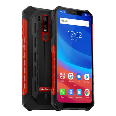 

Ulefone Armor 62 inch Android 81 Waterproof 5000mAh Battery Global Version 4G Phone 6GB RAM 128GB ROM - Black