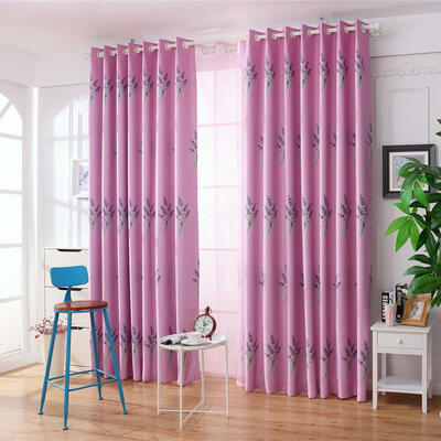 

Flowers Print Blackout Curtains Living Room Bedroom Windows Drapes Curtain