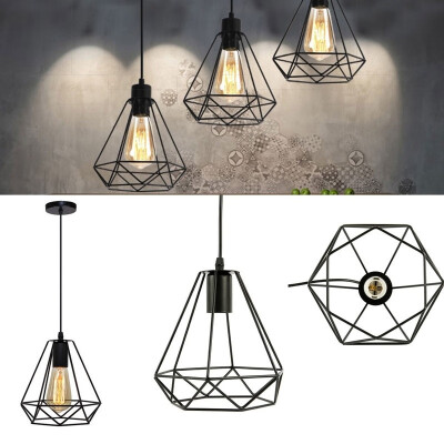 

Retro Ceiling Light Loft Hanging Chandelier Pendant lamp Ceiling Lamp Holder Home Dining Bar