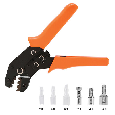 

Magic 634828 Plug-in Spring Insert & Sheath Crimping Pliers Cold Press Pliers Bare Terminal Clamp Wire Camp Terminal Block