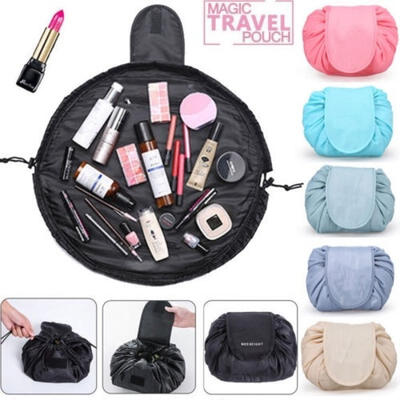

Portability Magic Travel Pouch Cosmetic Bag Makeup Bags Storage Pouch Drawstring