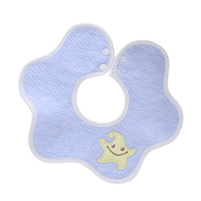 

Baby Newborn Bibs Childrens Saliva Towel 360 Degree Flower Bib Baby Cotton Thickened Bib 2528cm Burp Cloths