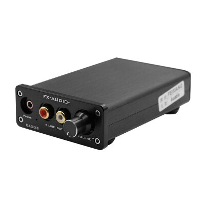 

FX-AUDIO DAC-X3 Fiber USB Decoder 24Bit 192Khz DAC Headphone Decoder Audio Amplifiers Support PC-USB Coaxial Optical Audio IN 35m